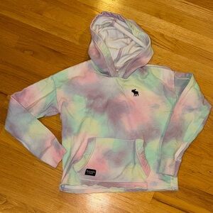 Abercrombie & Fitch Pastel Tie-Dye Sweatshirt